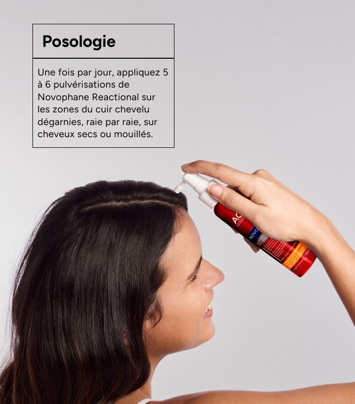 ACM NOVOPHANE REACTIONAL ANTI-
HAIR LOSS LOTION 10om الم الا
نوفوفان التفاعلي المضاد لتساقط الشعر