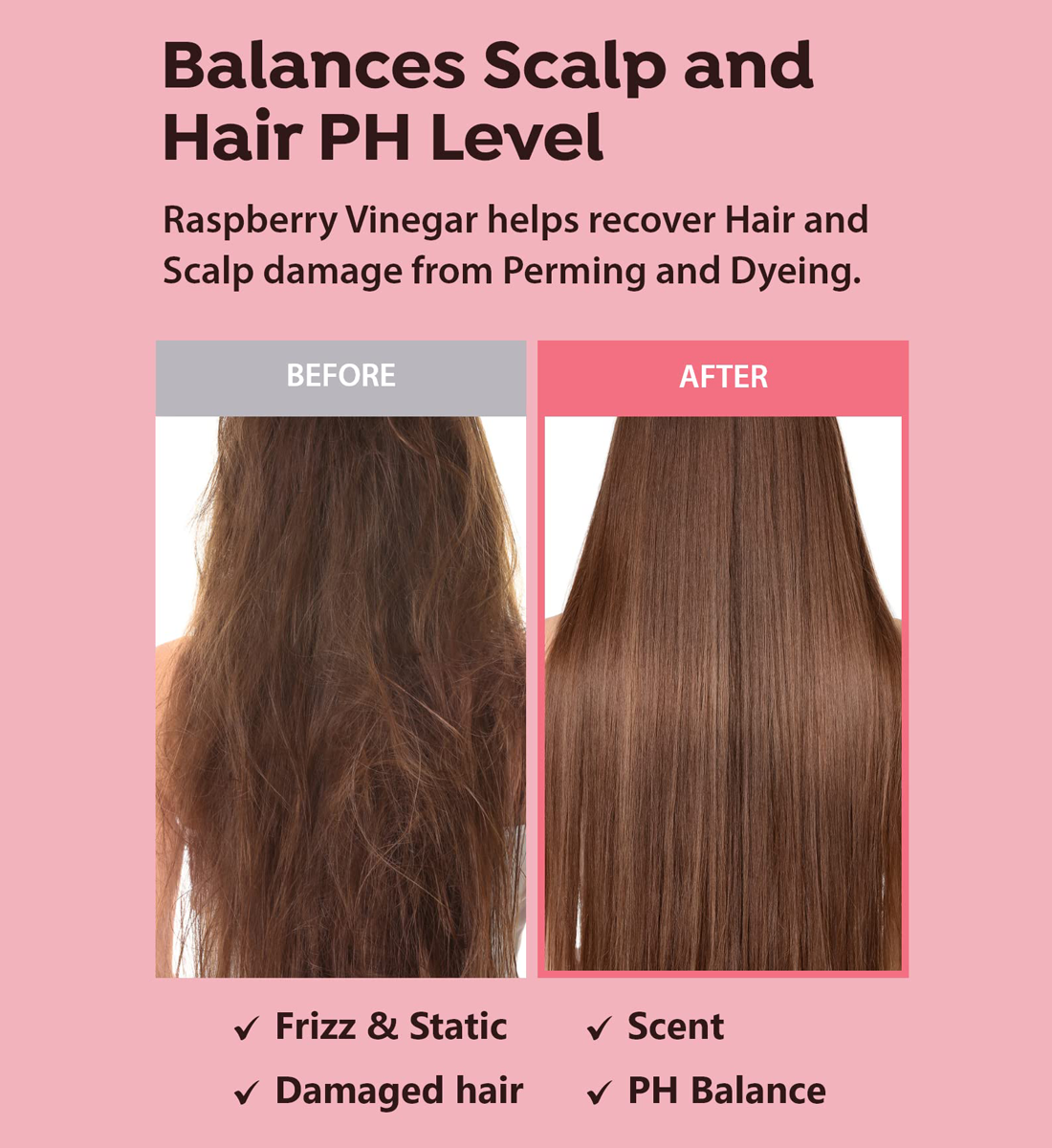 A’PIEU Raspberry Hair Vinegar - Scalp Cleanser & Detox for Oily Scalp