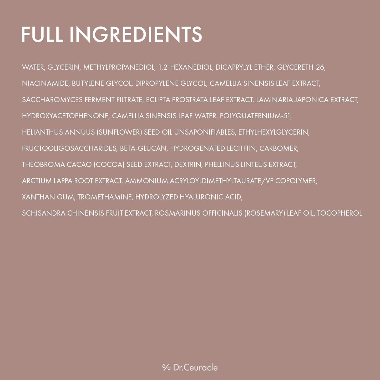 Dr.Ceuracle - Vegan Kombucha Tea Gel Cream 75g - كريم الجل بخلاصة شاي الكمبوتشا من دكتور سيوراكل 75ج