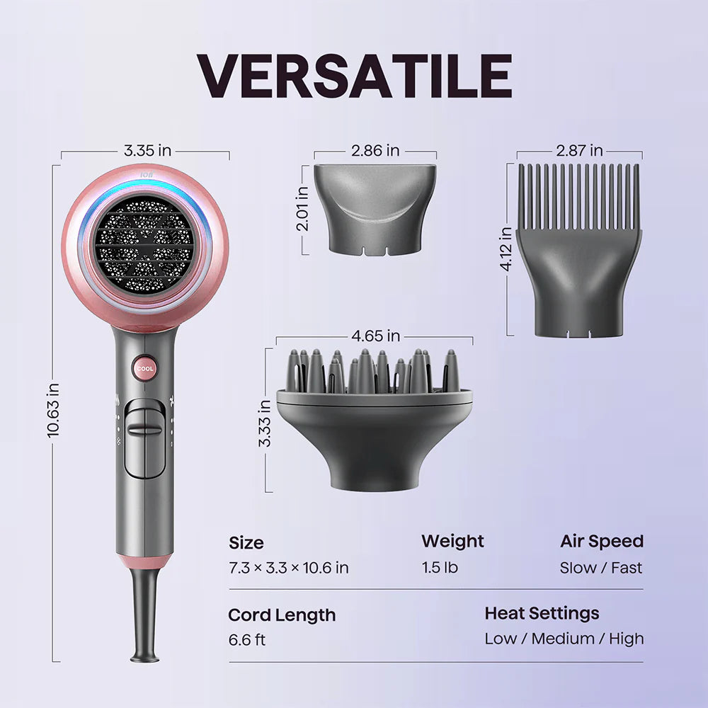 Wavytalk Blown Away
Ionic Hair Dryer