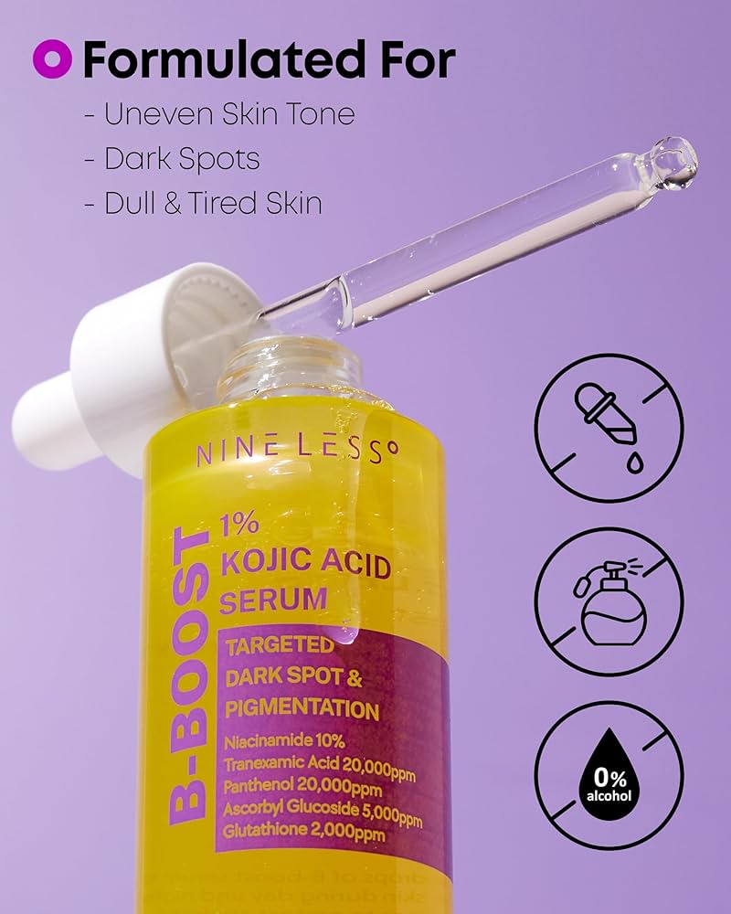 NINELESS B-Boost 1% Kojic Acid Serum 30ml
