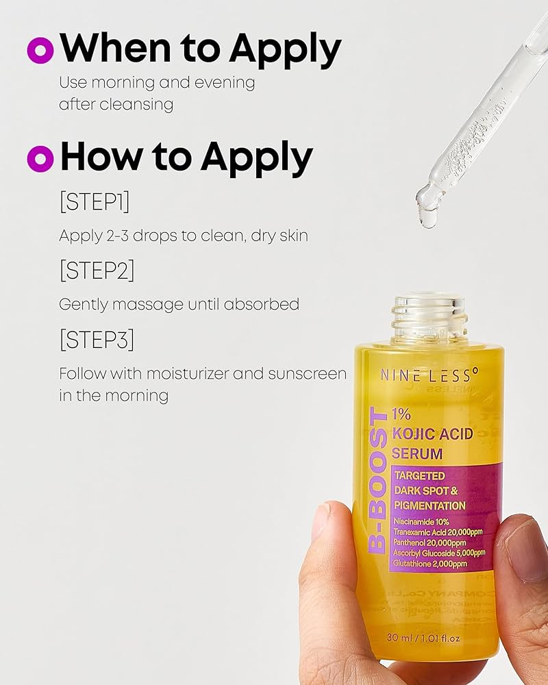 NINELESS B-Boost 1% Kojic Acid Serum 30ml