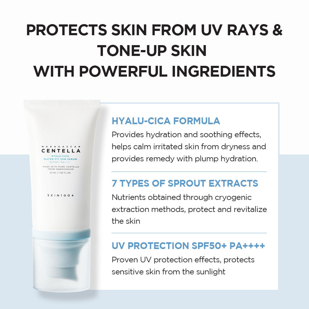 SKIN1004 Madagascar Centella Hyalu-Cica Water-Fit Sun Serum 50ml