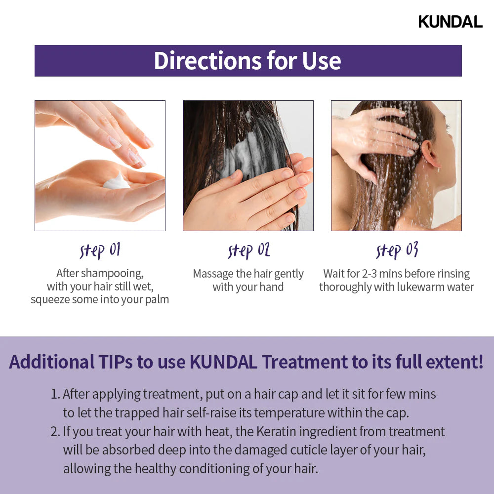 KUNDAL HONEY & MACADAMIA PROTEIN TREATMENT
