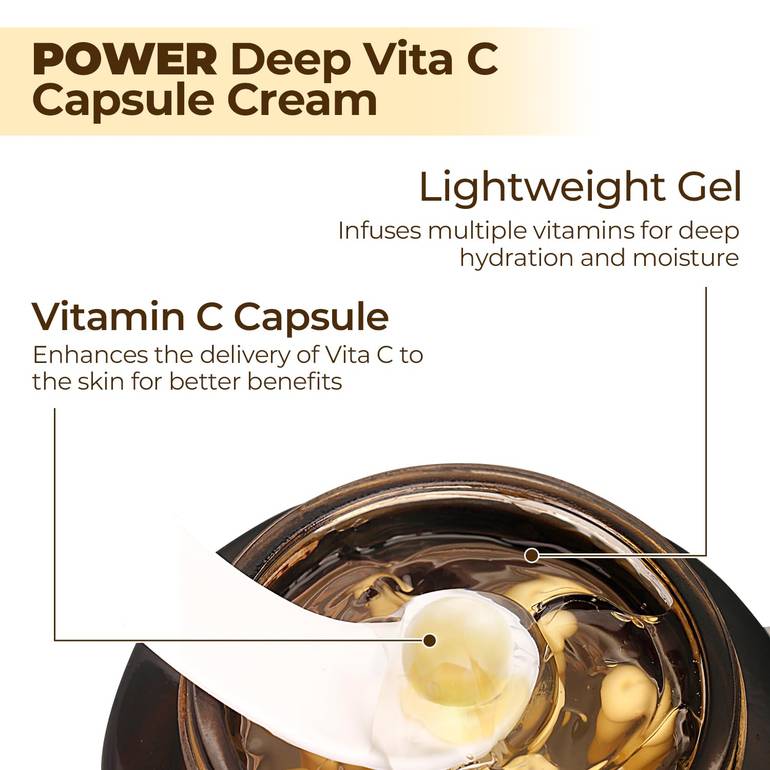 Medicube DEEP VITA C CAPSULE CREAM كريم كبسولات الكولاجين بفيتامين C