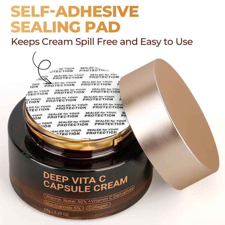 Medicube DEEP VITA C CAPSULE CREAM كريم كبسولات الكولاجين بفيتامين C