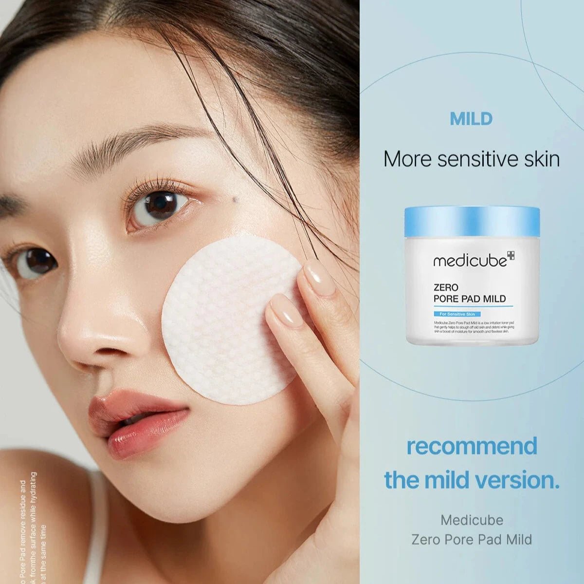 Medicube zero pore pad mild