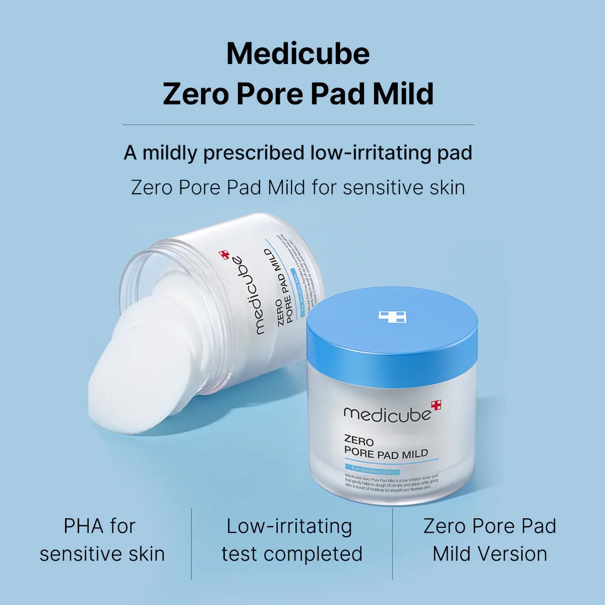 Medicube zero pore pad mild