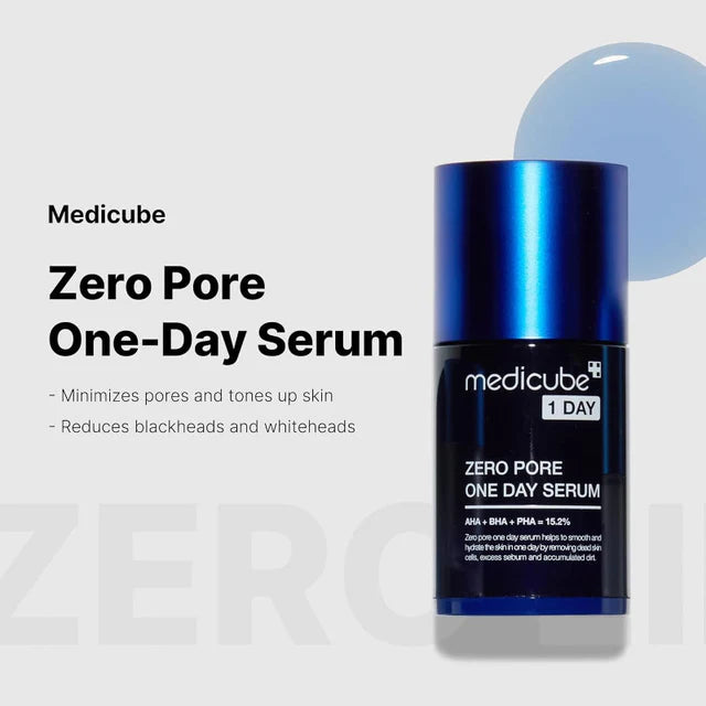 Medicube zero pore one day serum
