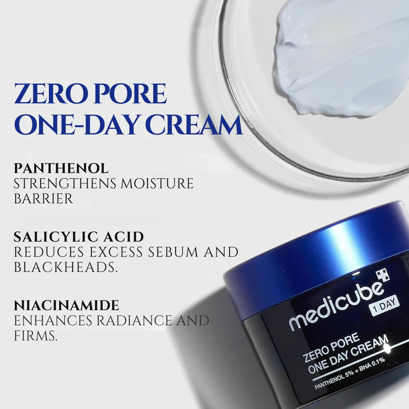 Medicube Zero Pore One Day Cream – كريم تقليل المسام من ميدي كيوب