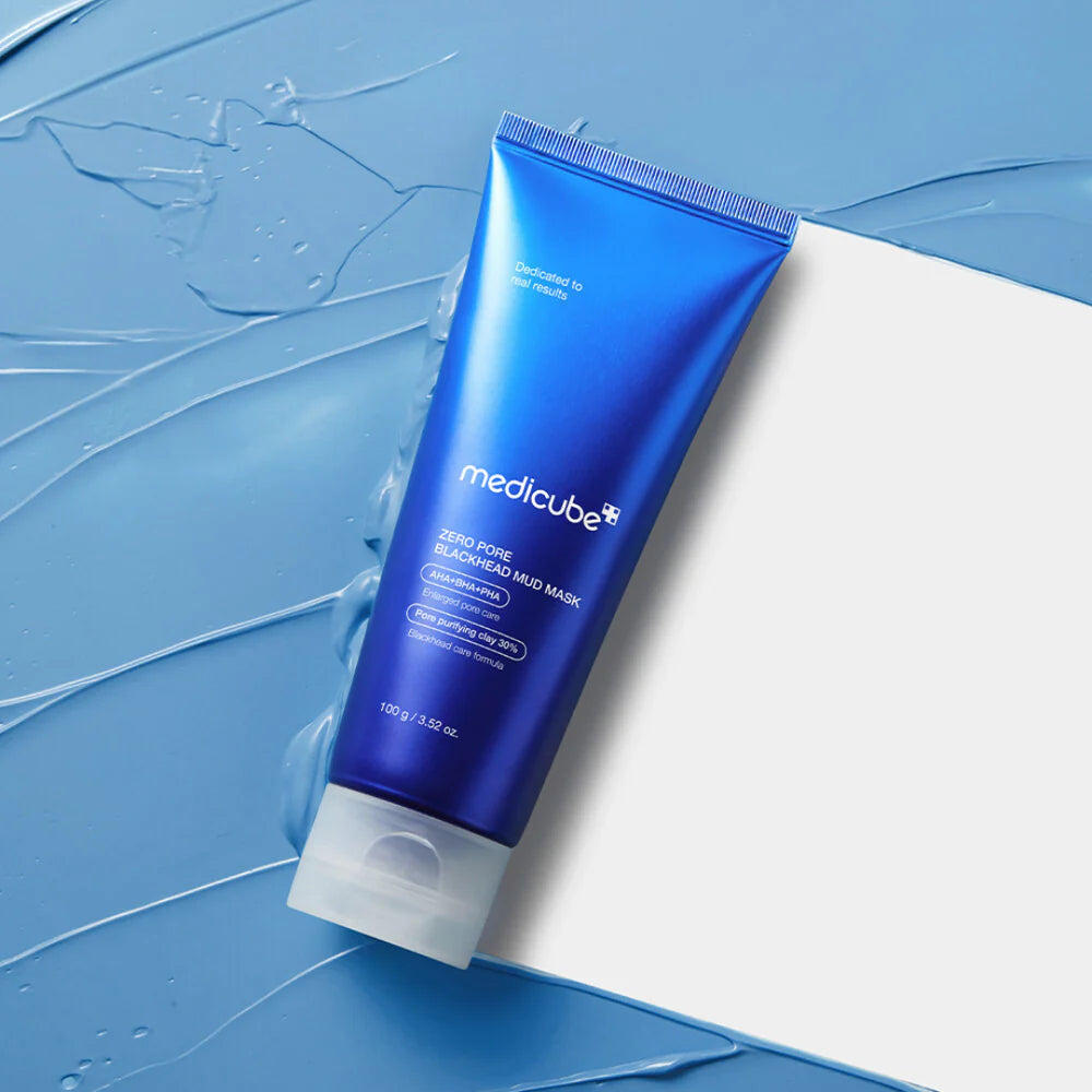 Medicube Zero Pore Blackhead Mud Mask – قناع الطين لتنظيف الرؤوس السوداء وتقليل المسام