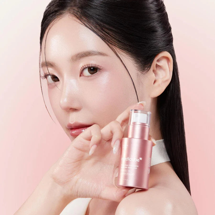 MEDICUBE PDRN PINK EXOSOME SHOT SERUM 7500
سيروم ميديكوب – بي دي آر إن وردي مع الإكسوسوم المركّز
