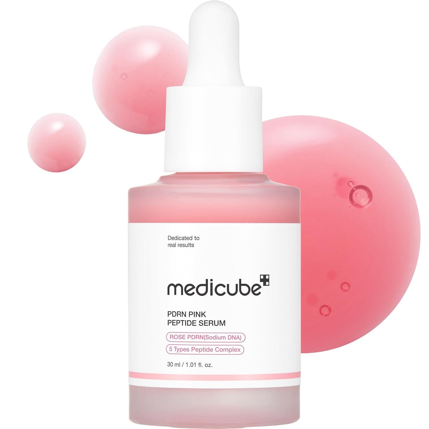 Medicube PDRN Pink Peptide Serum – سيروم التوهّج الوردي مع البيبتيد والنياسيناميد