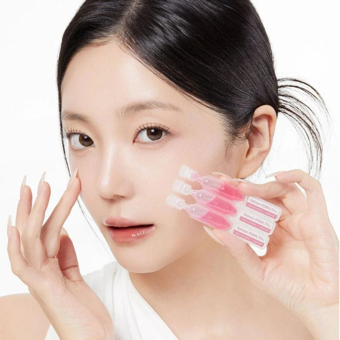 MEDICUBE PDRN PINK ONE DAY SERUM SET (1.5MLX10EA) مجموعة سيروم ميديكيوب PDRN الوردي ليوم واحد