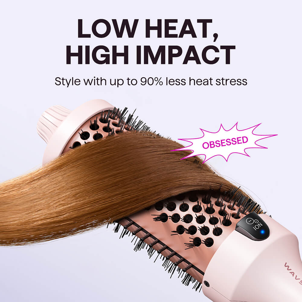 wavy talk ionic thermal brush