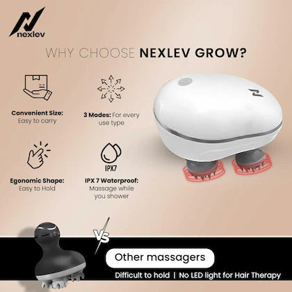 Led hair massager جهاز مساج الشعر