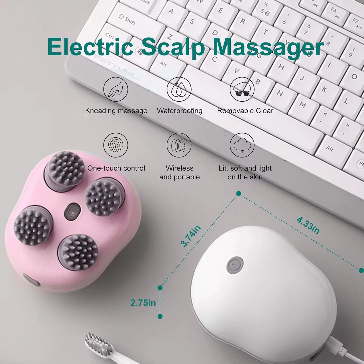 Led hair massager جهاز مساج الشعر