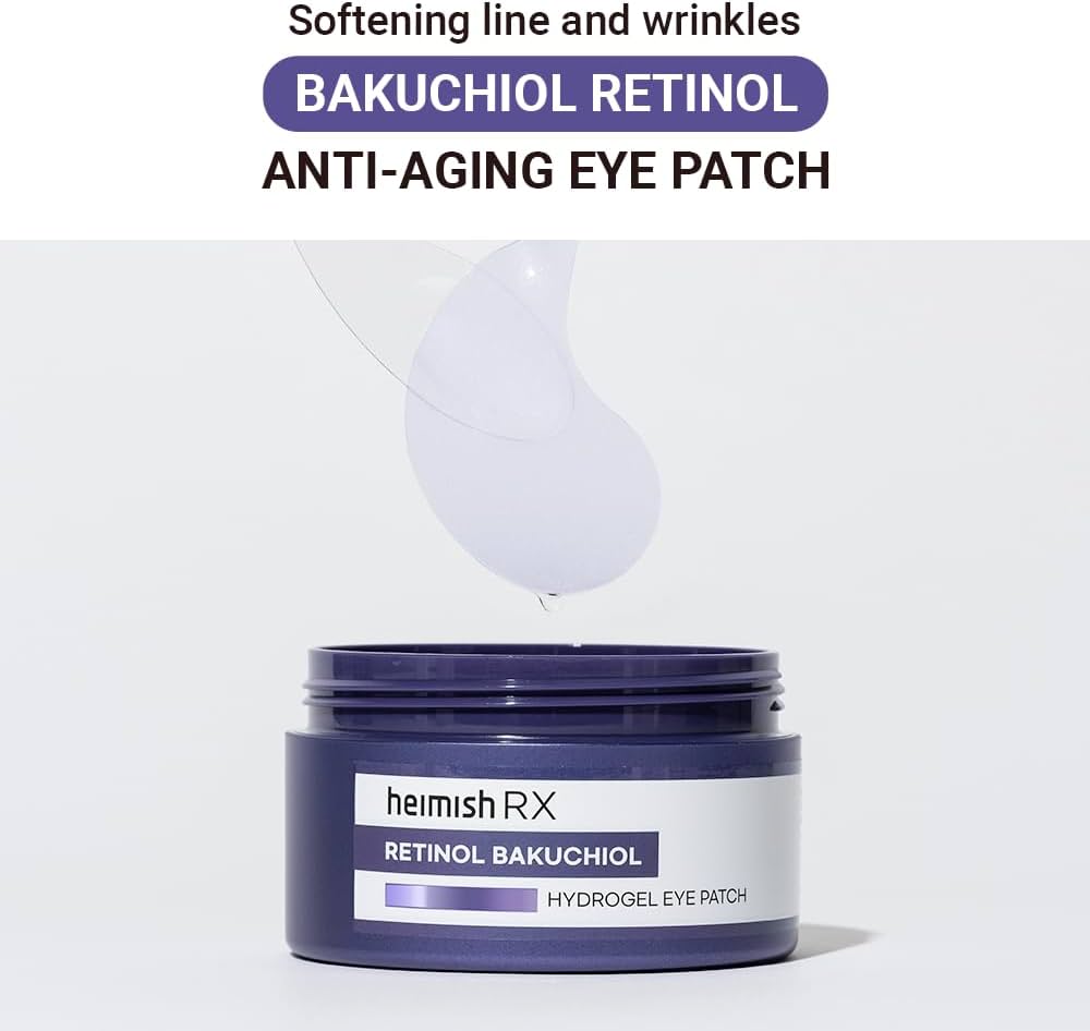 Heimish RX Retinol Bakuchiol Hydrogel Eye Patch (60 patches)