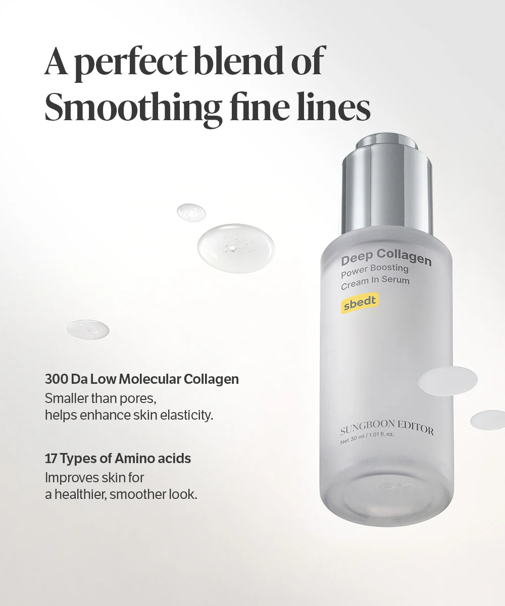 SUNGBOON EDITOR editor Deep Collagen Cream In Serum