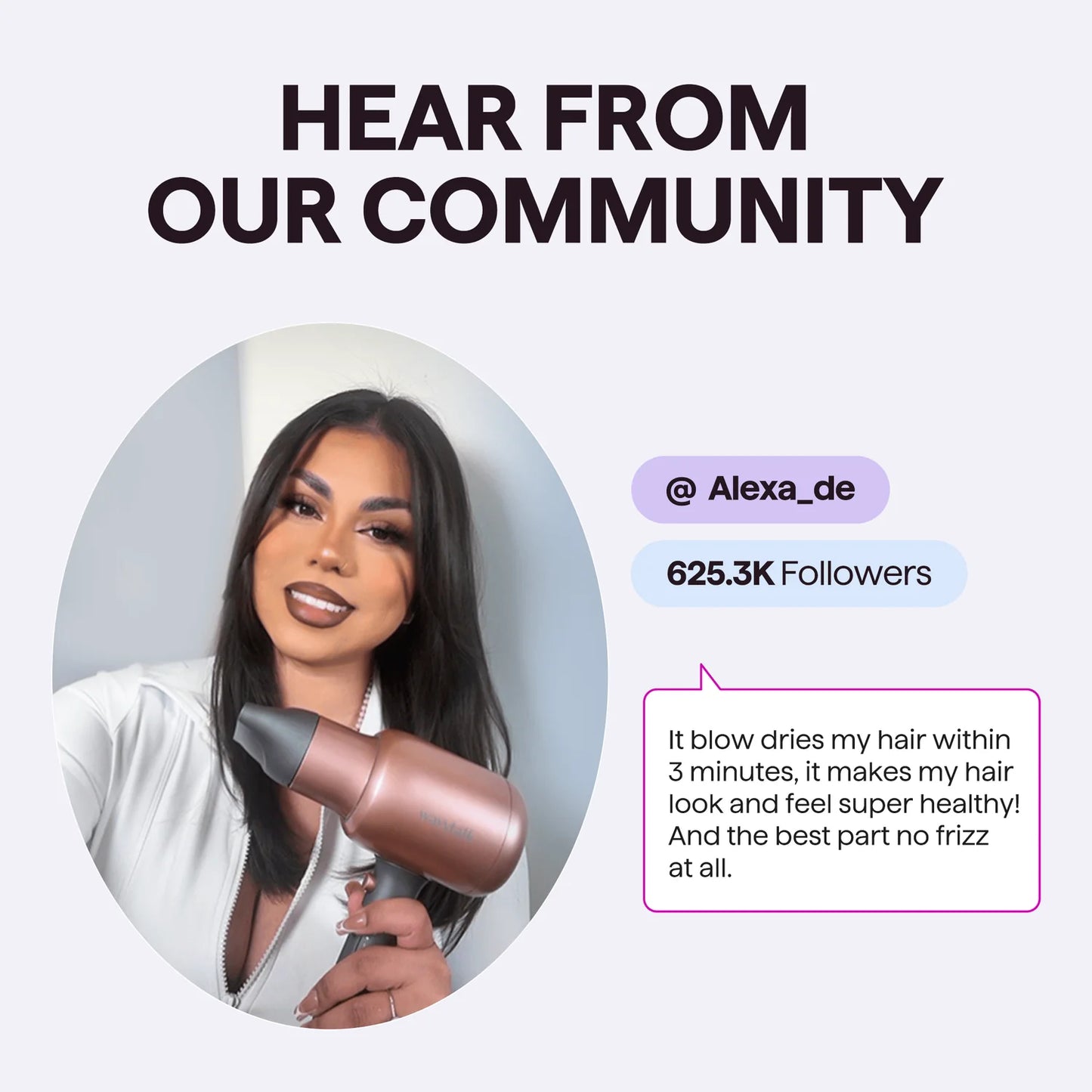 Wavytalk Blown Away
Ionic Hair Dryer