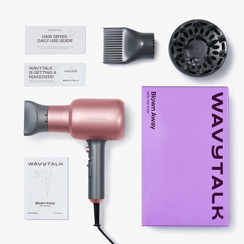 Wavytalk Blown Away
Ionic Hair Dryer