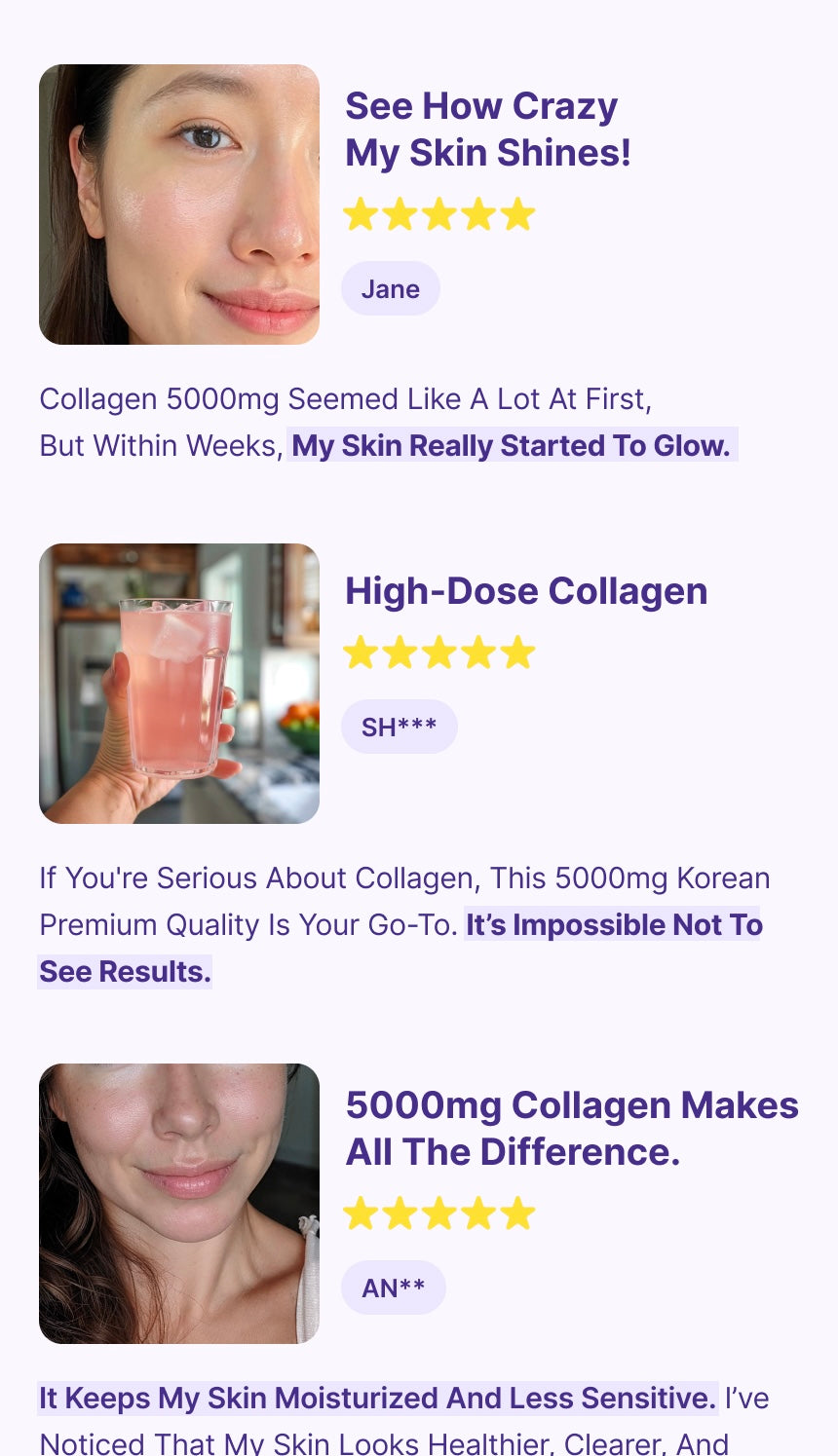 BB LAB LOW MOLECULAR COLLAGEN 5000, 6.5G X 15 STICKS