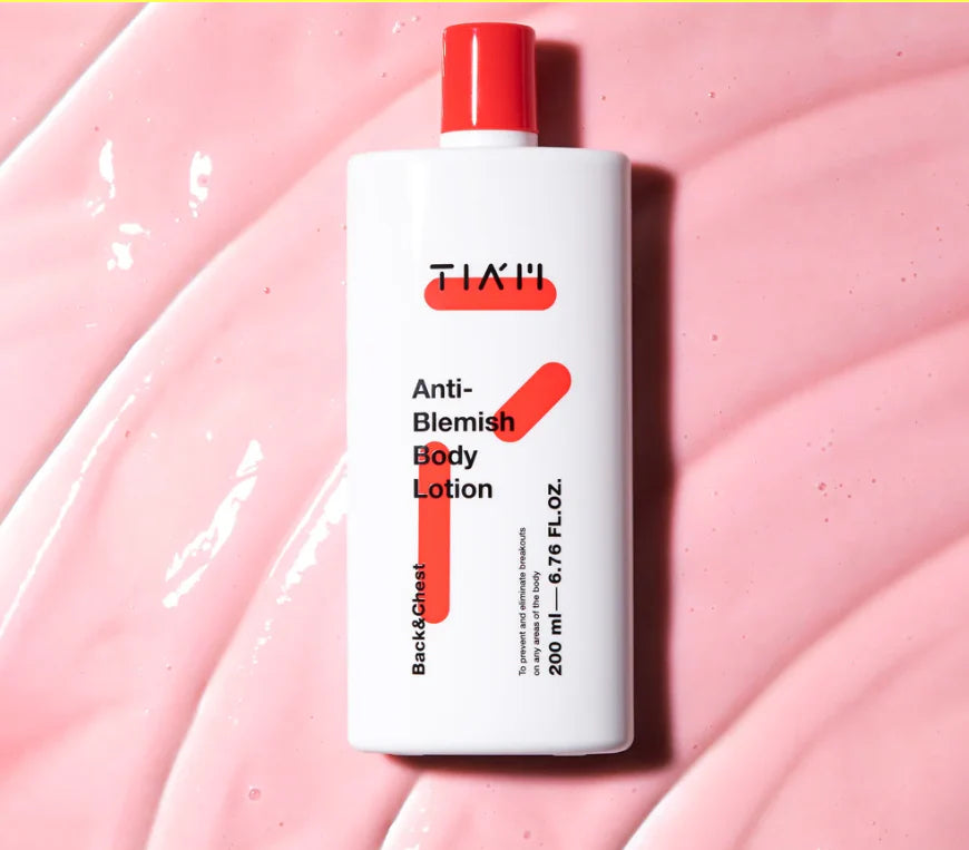 TIAM ANTI BLEMISH BODY LOTION - 200ML | تيام لوشن للجسم مضاد لحب الشباب و الأثار و التصبغات - 200 مل