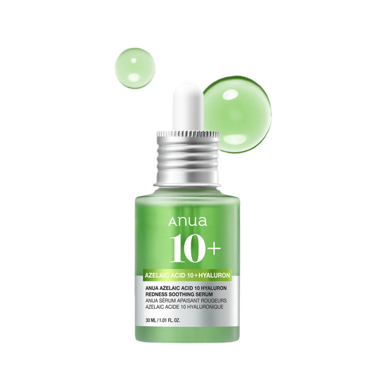 Anua Azelaic Acid 10 + Hyaluron Redness Soothing Serum – سيروم أزليك أسيد 10% مع الهيالورونيك لتهدئة الاحمرار