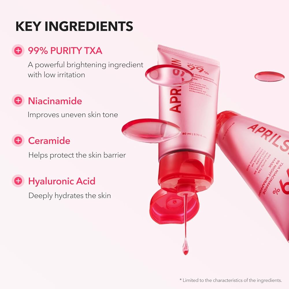 APRILSKIN TXA Niacinamide 99 Night Wrapping Mask