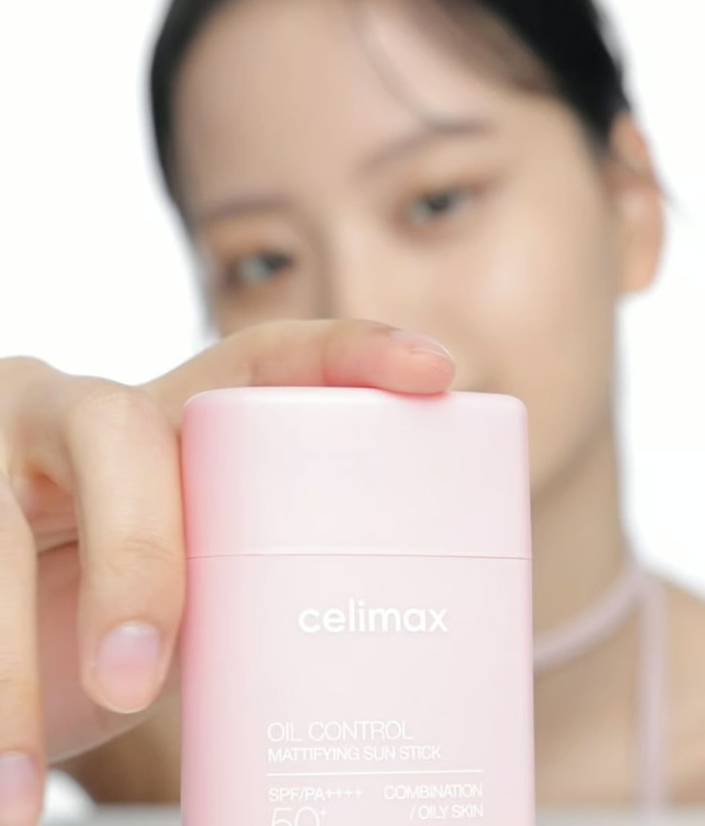 CELIMAX OIL CONTROL MATTIFYING SUN STICK SPF 50+ PA++++ -19G| سيليماكس واقي شمسي ستيك بعامل حماية 50-19غرام