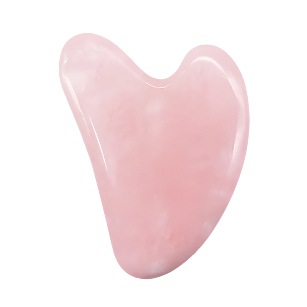 Rose quartz gua sha