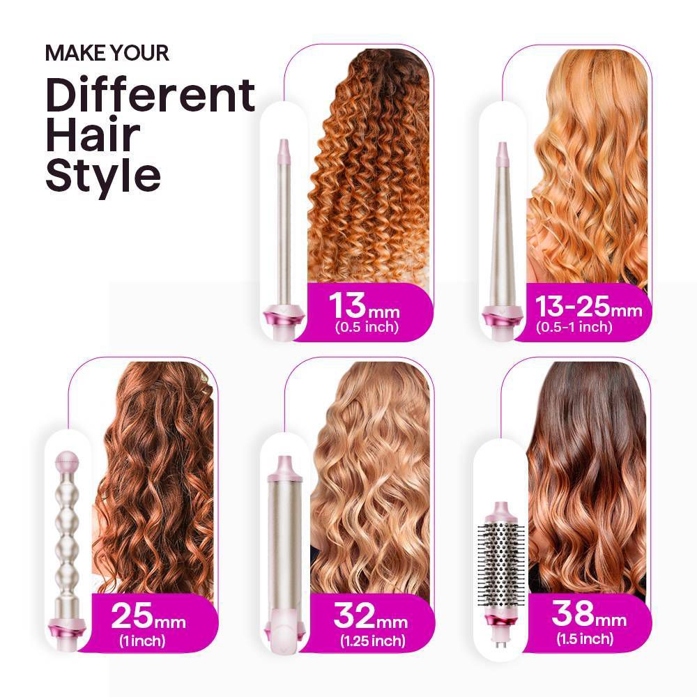 Wavytalk multi curl curl 5 in 1 set