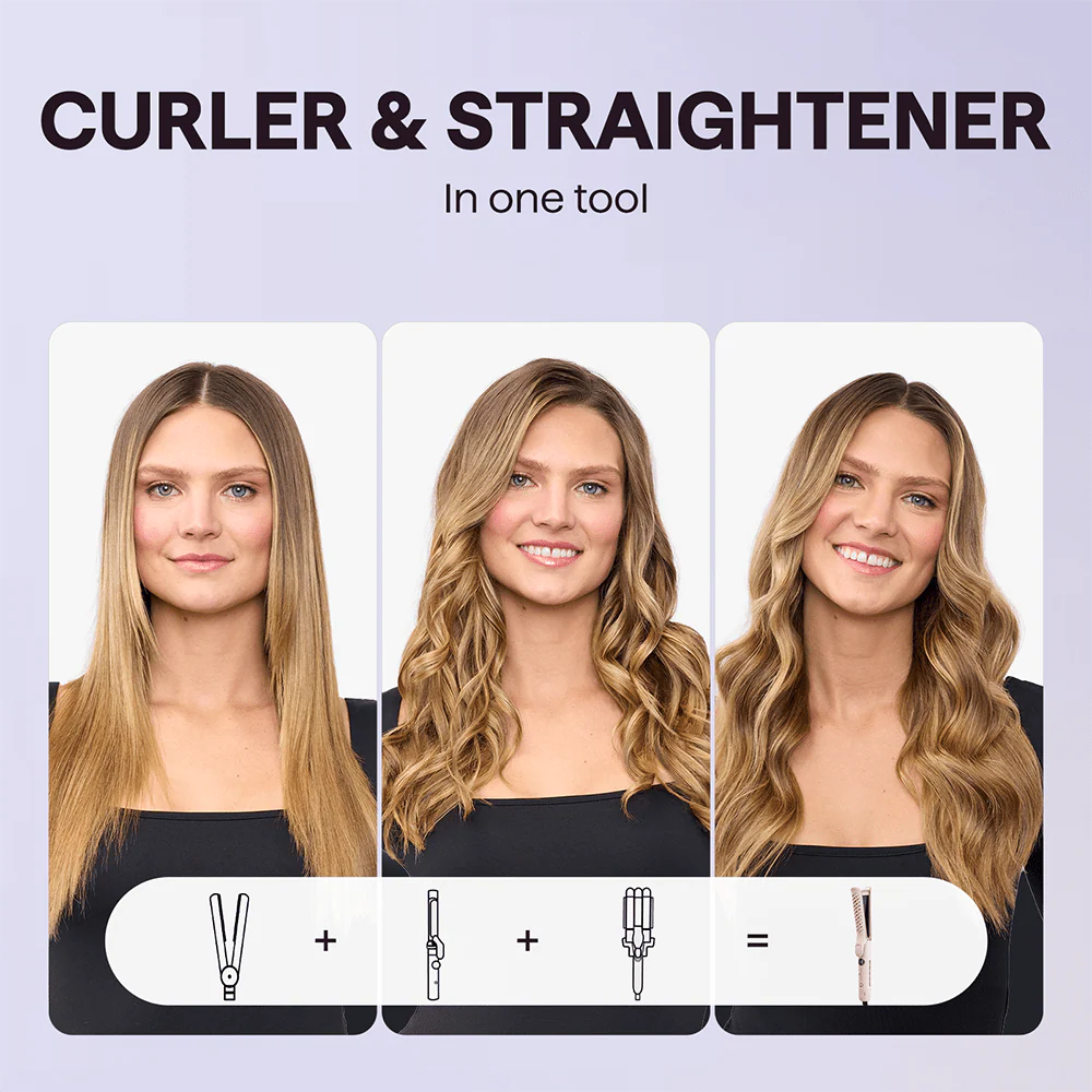 Wavytalk Whirlwind Curl
Airflow Styler and Straightener