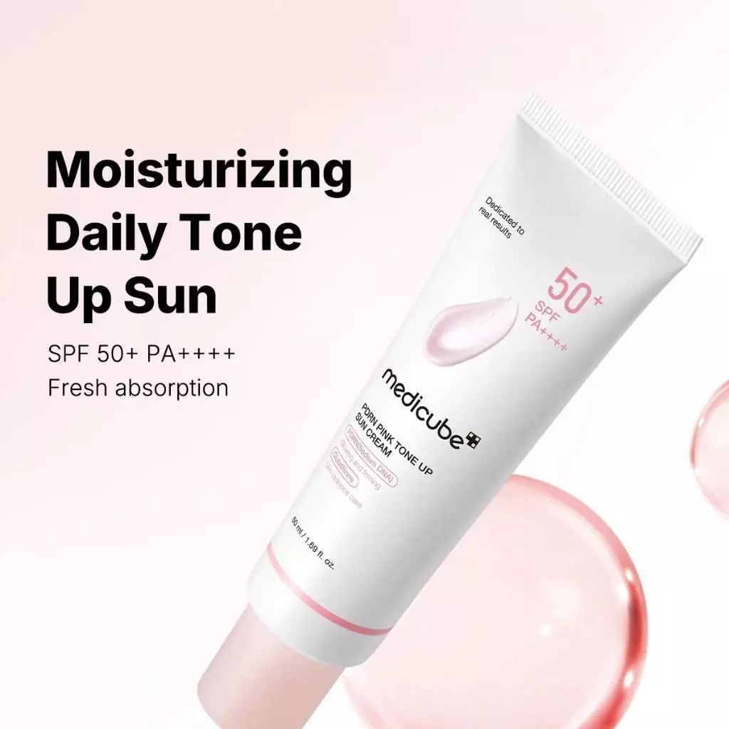 medicube PDRN Pink ToneUp Sun Cream