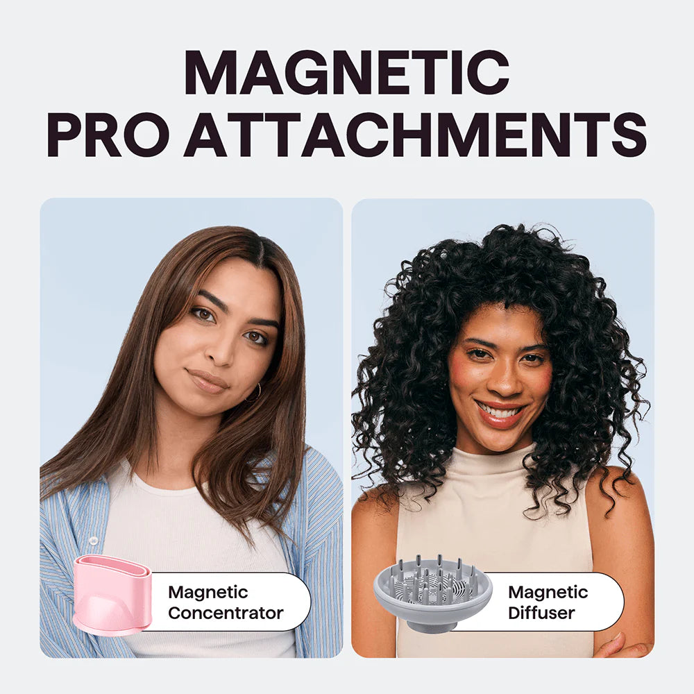 Wavytalk Turblow Pro
Fast Drying Hair Dryer With Attachments