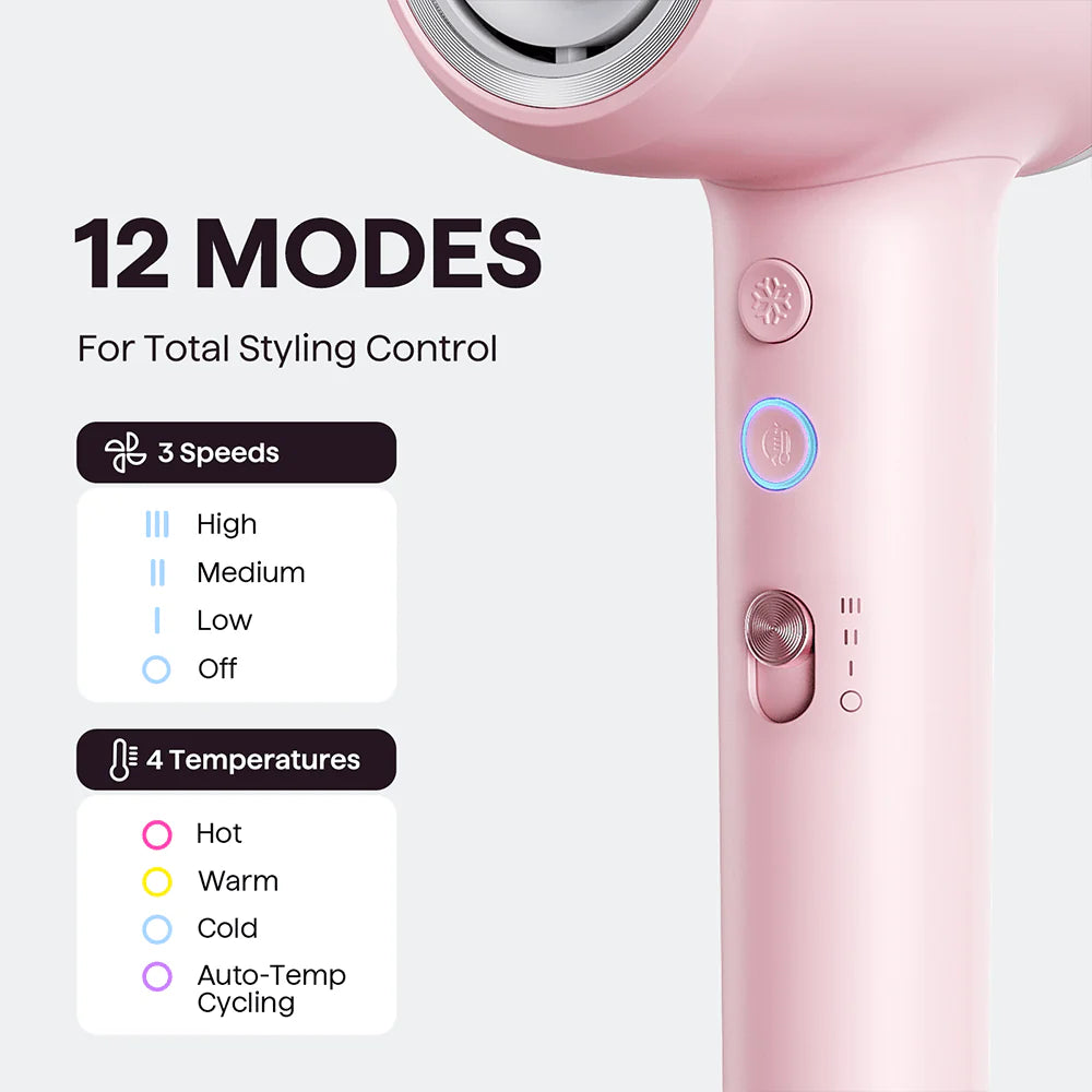 Wavytalk Turblow Pro
Fast Drying Hair Dryer With Attachments