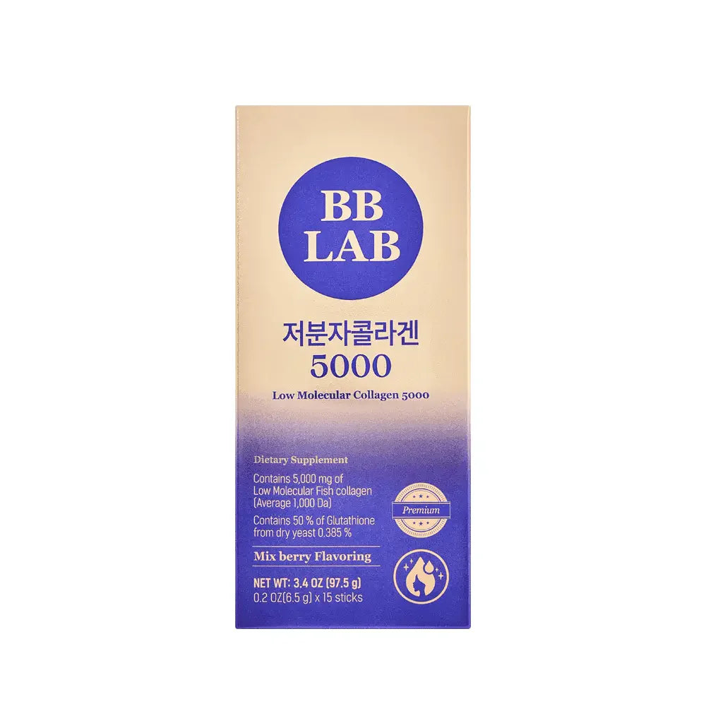 BB LAB LOW MOLECULAR COLLAGEN 5000, 6.5G X 15 STICKS