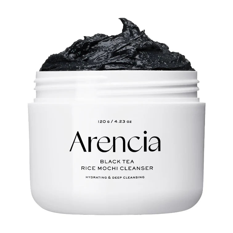 Arencia Black Tea Rice Mochi Cleanser