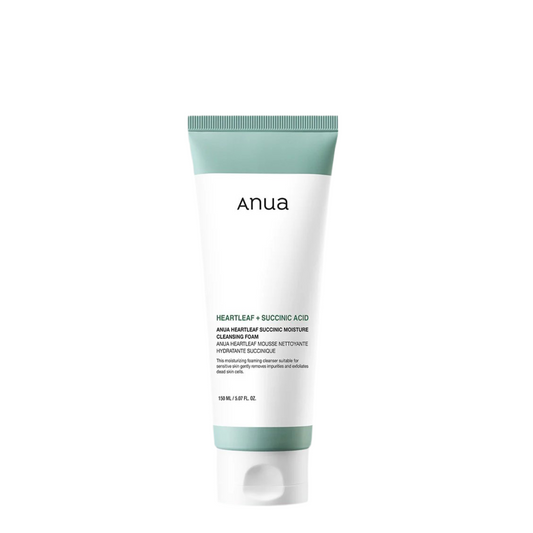 Anua Heartleaf Succinic Moisture Cleansing Foam 150 ml