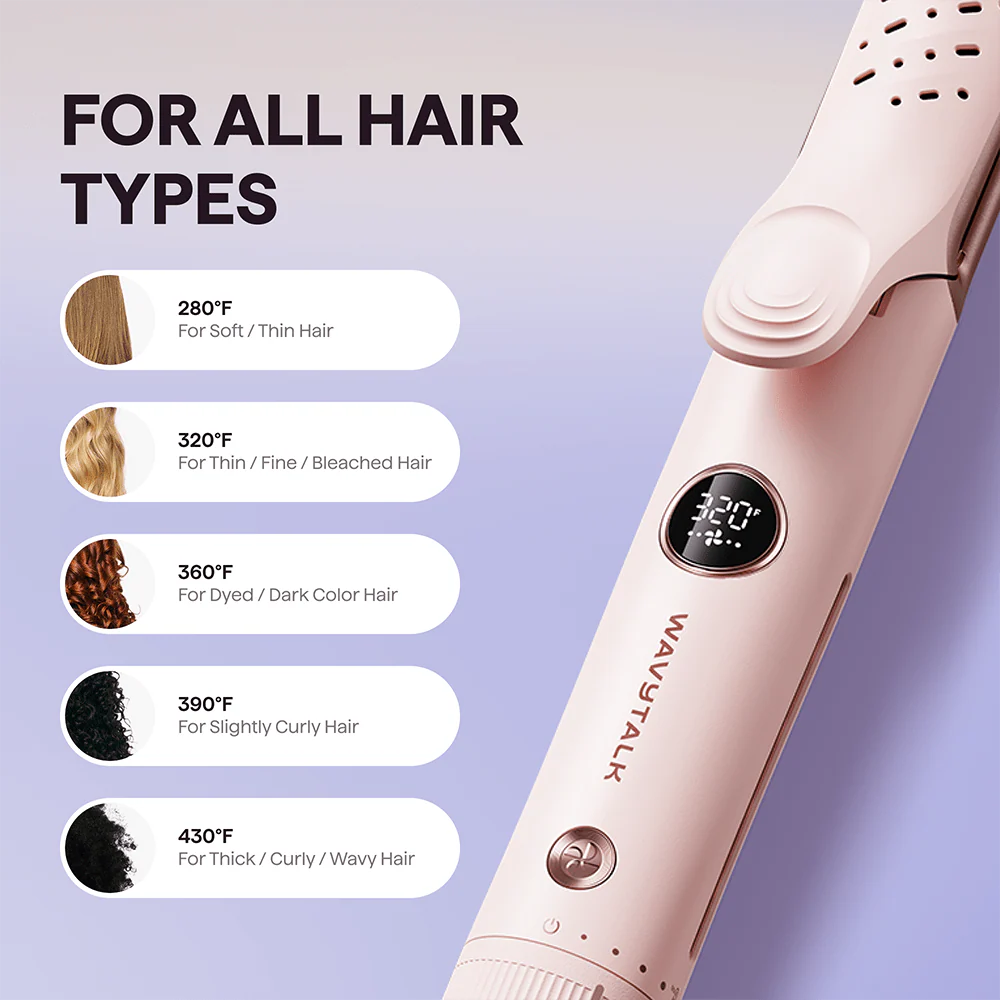 Wavytalk Whirlwind Curl
Airflow Styler and Straightener