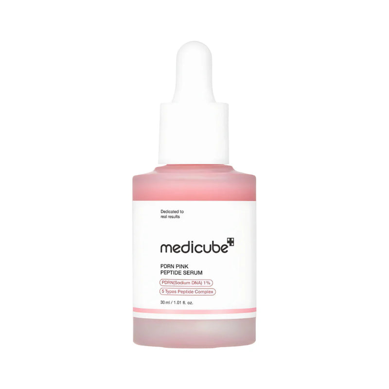 Medicube PDRN Pink Peptide Serum – سيروم التوهّج الوردي مع البيبتيد والنياسيناميد