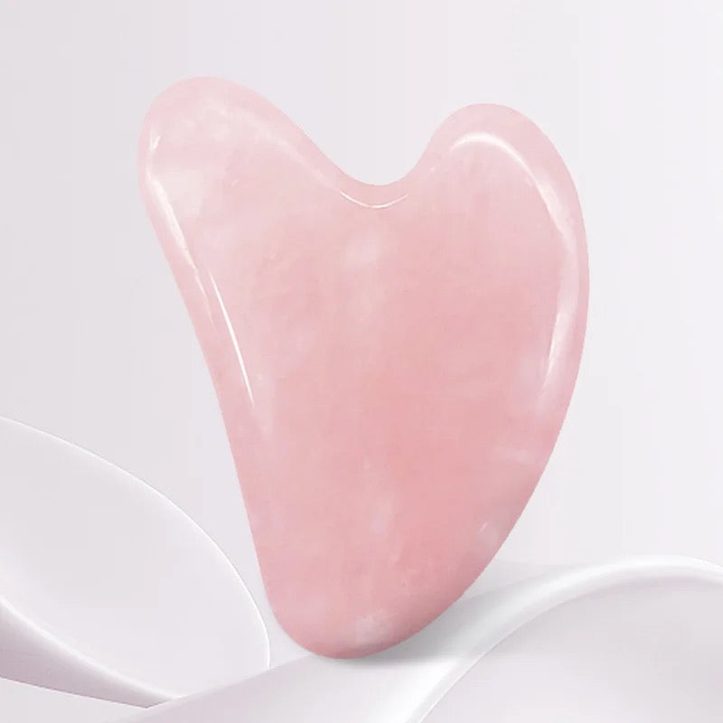 Rose quartz gua sha