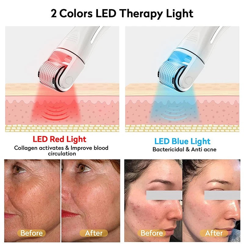 Led light micro needling