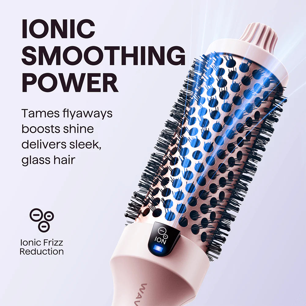 wavy talk ionic thermal brush