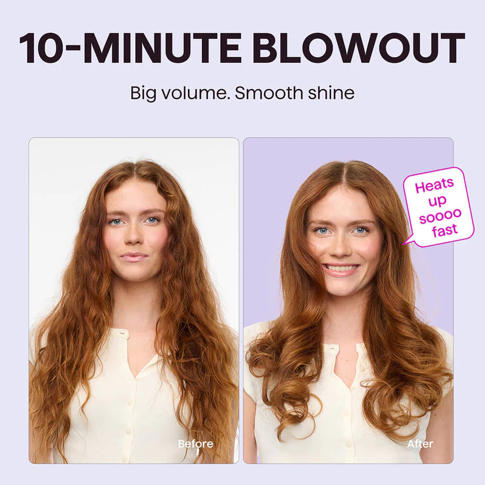wavy talk ionic thermal brush