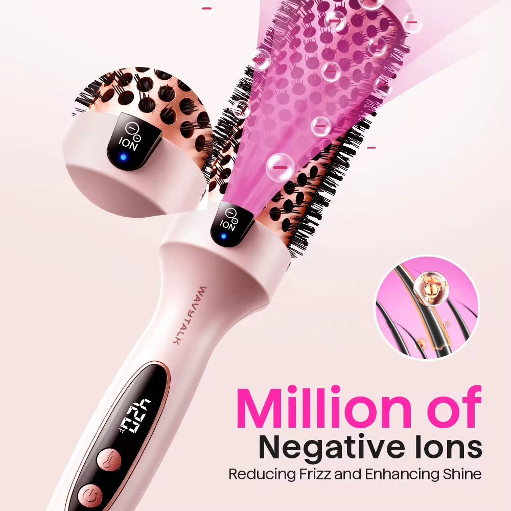 wavy talk ionic thermal brush