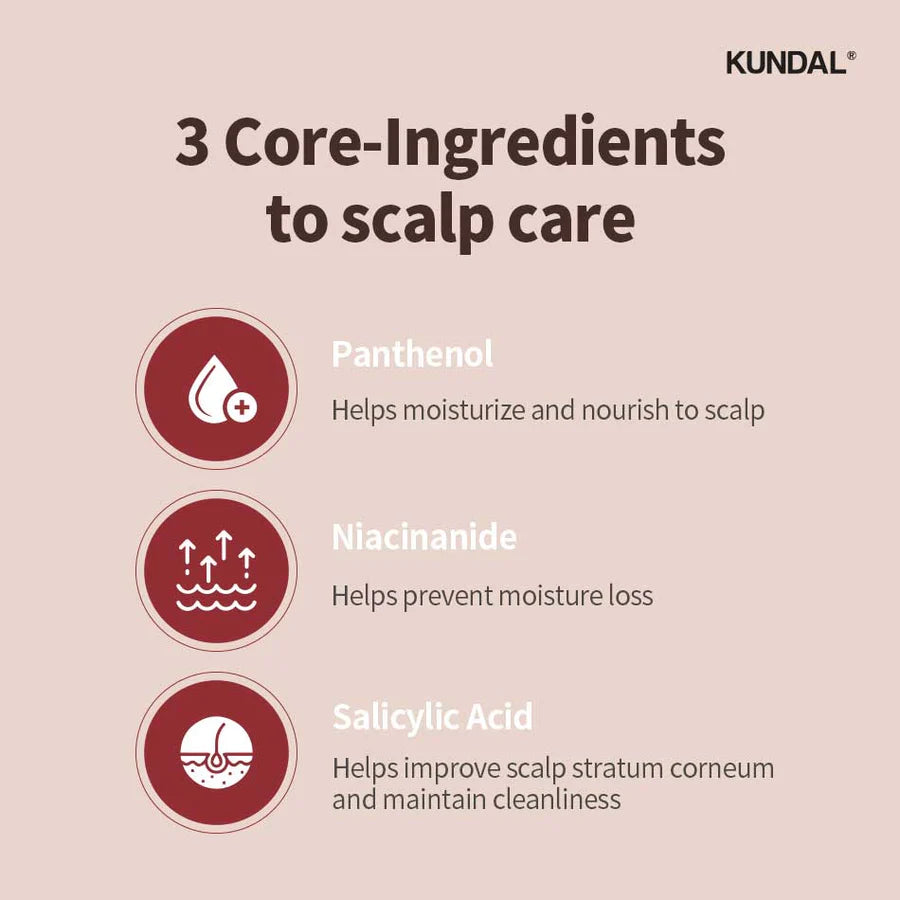 KUNDAL CAFFEINE SHAMPOO CHERRY BLOSSOM 500ml