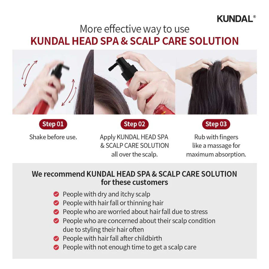 KUNDAL Head Spa & Scalp Care+ Scalp Tonic 100ml