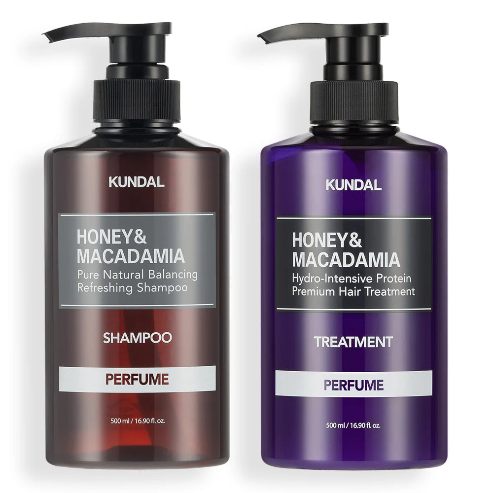 KUNDAL HONEY & MACADAMIA NATURE SHAMPOO+treatment  500ML