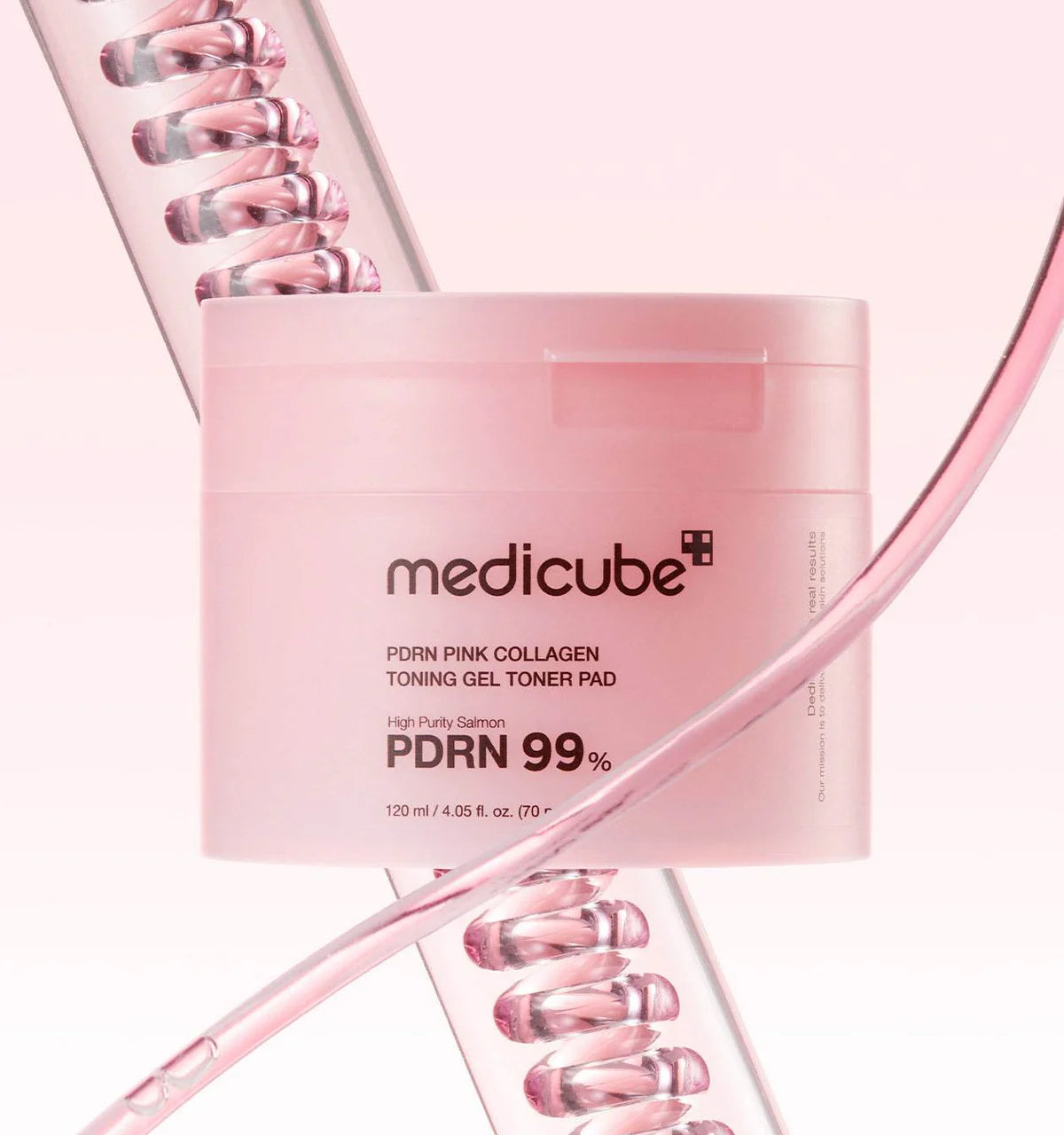 Medicube PDRN PINK COLLAGEN TONING GEL TONER PAD 70ea